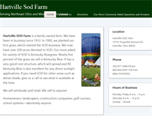 Tablet Screenshot of hartvillesod.com